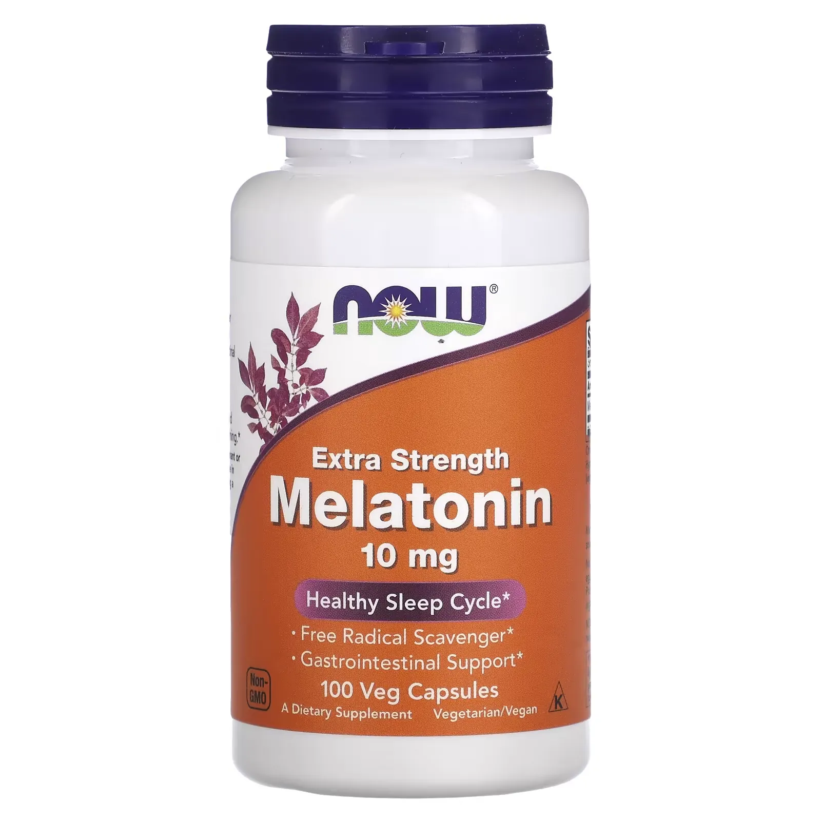 Extra Strength Melatonin, 10 mg, 100 Veg Capsules