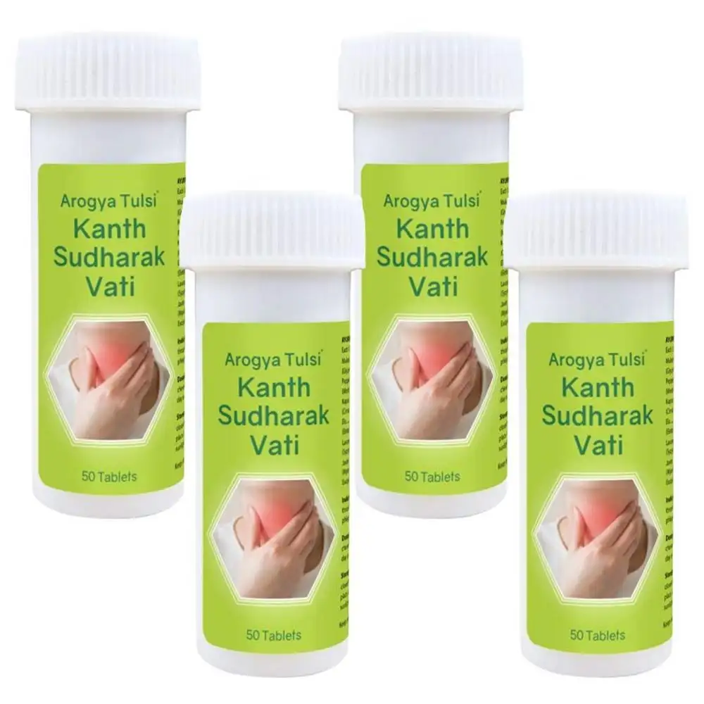 Arogya Tulsi Kanth Sudharak Vati (Pack of 4),  50 tablet(s)