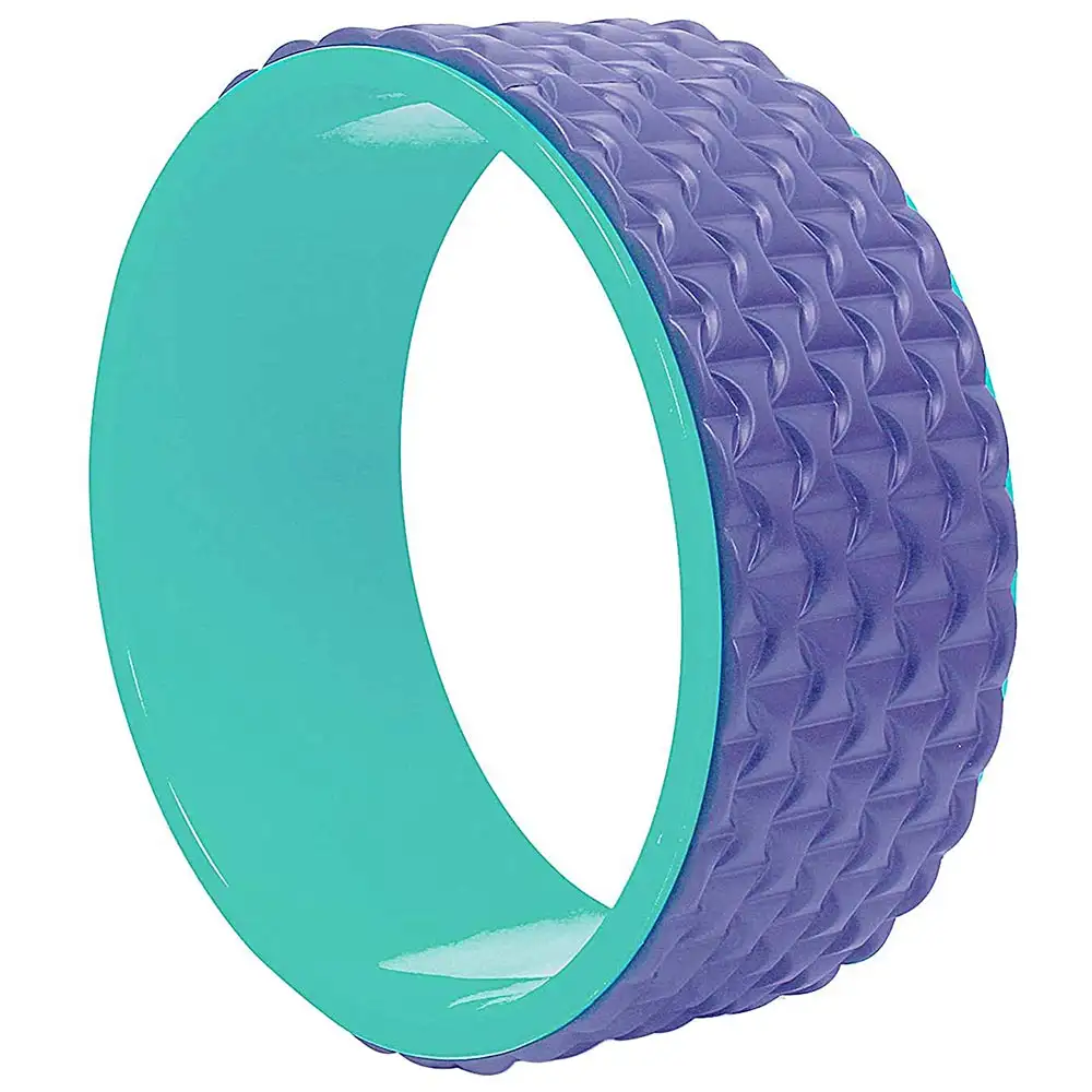 Fitsy Yoga Wheel,  Purple  13 in