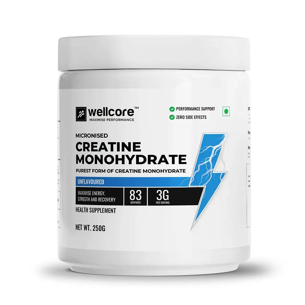 Wellcore Micronised Creatine Monohydrate,  Unflavoured  0.55 lb