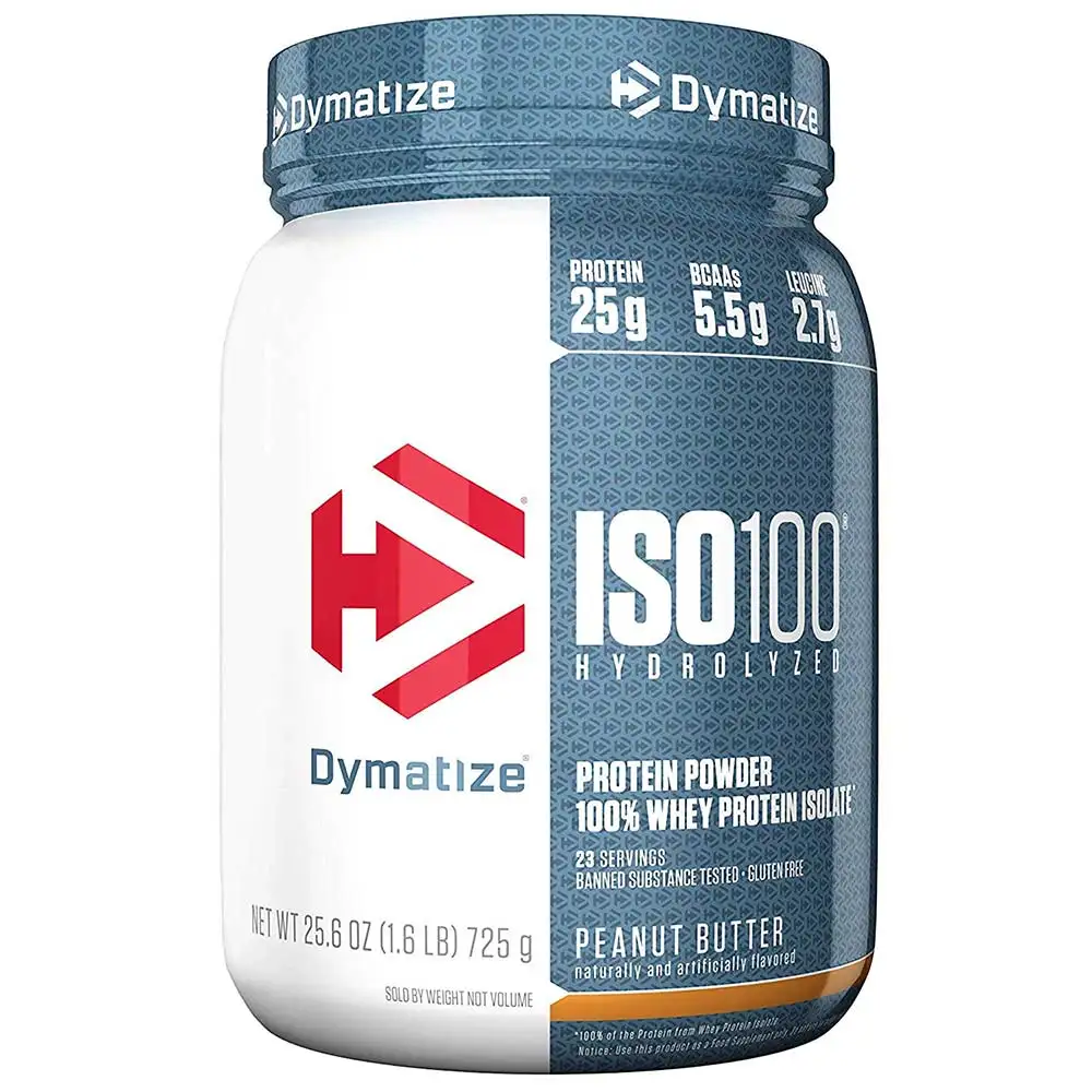 Dymatize Iso-100 Protein,  1.6 lb  Peanut Butter