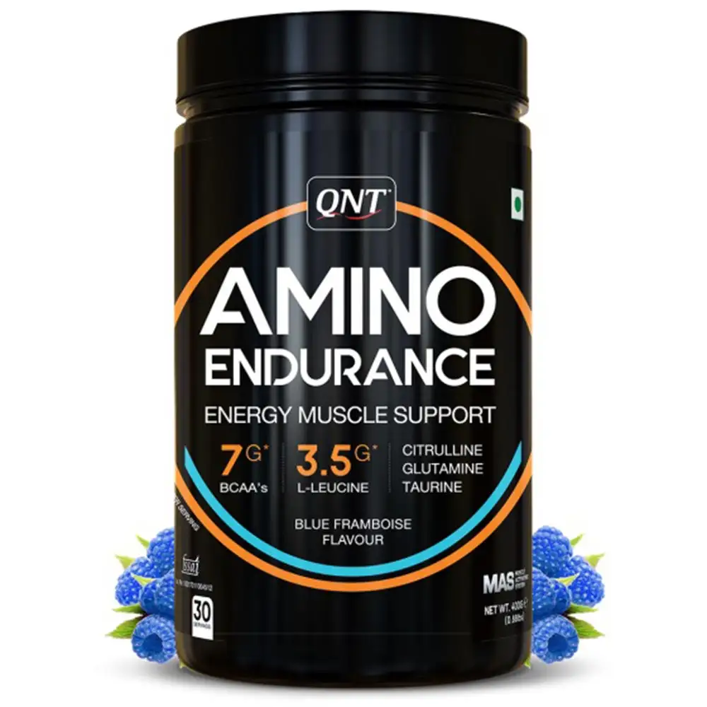 QNT Amino Endurance,  0.85 lb  30 Servings  Blue Framboise