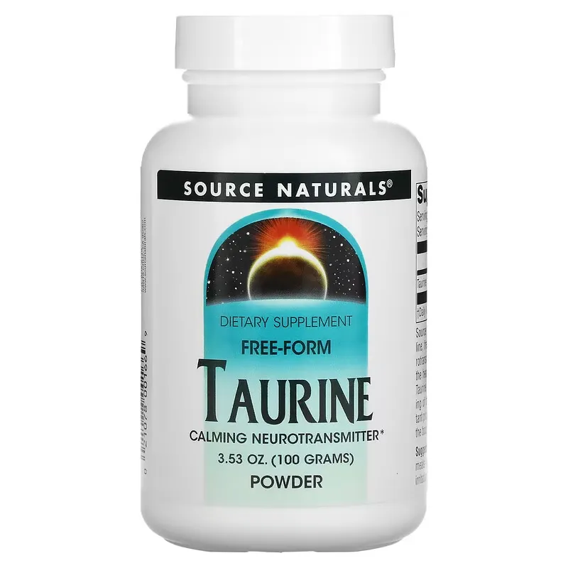 Taurine Powder, 3.53 oz (100 g)