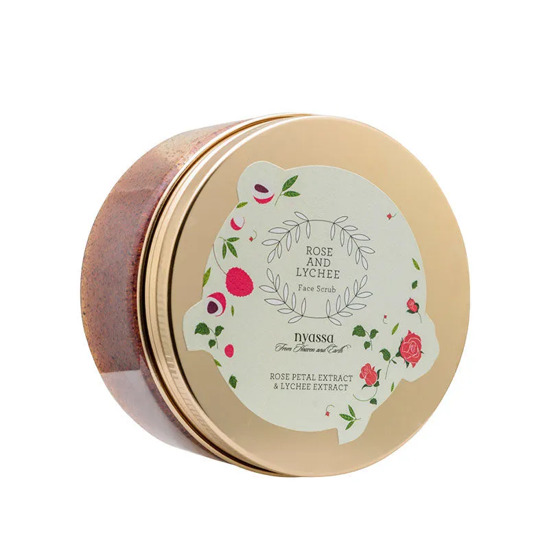 Nyassa Rose And Lychee Face And Body Scrub