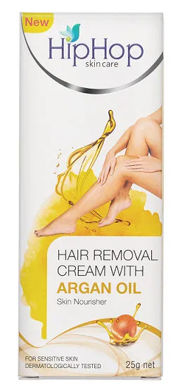 HipHop Hair Removal Cream Women - Argan Oil