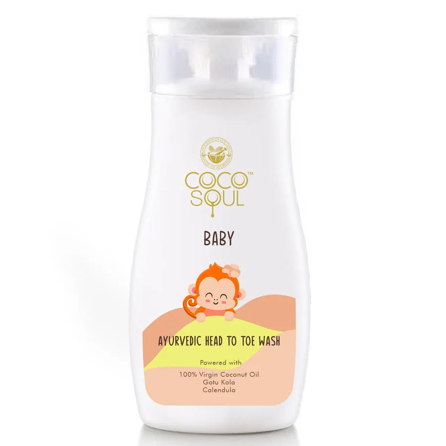 Coco Soul Baby Ayurvedic Head to Toe Wash