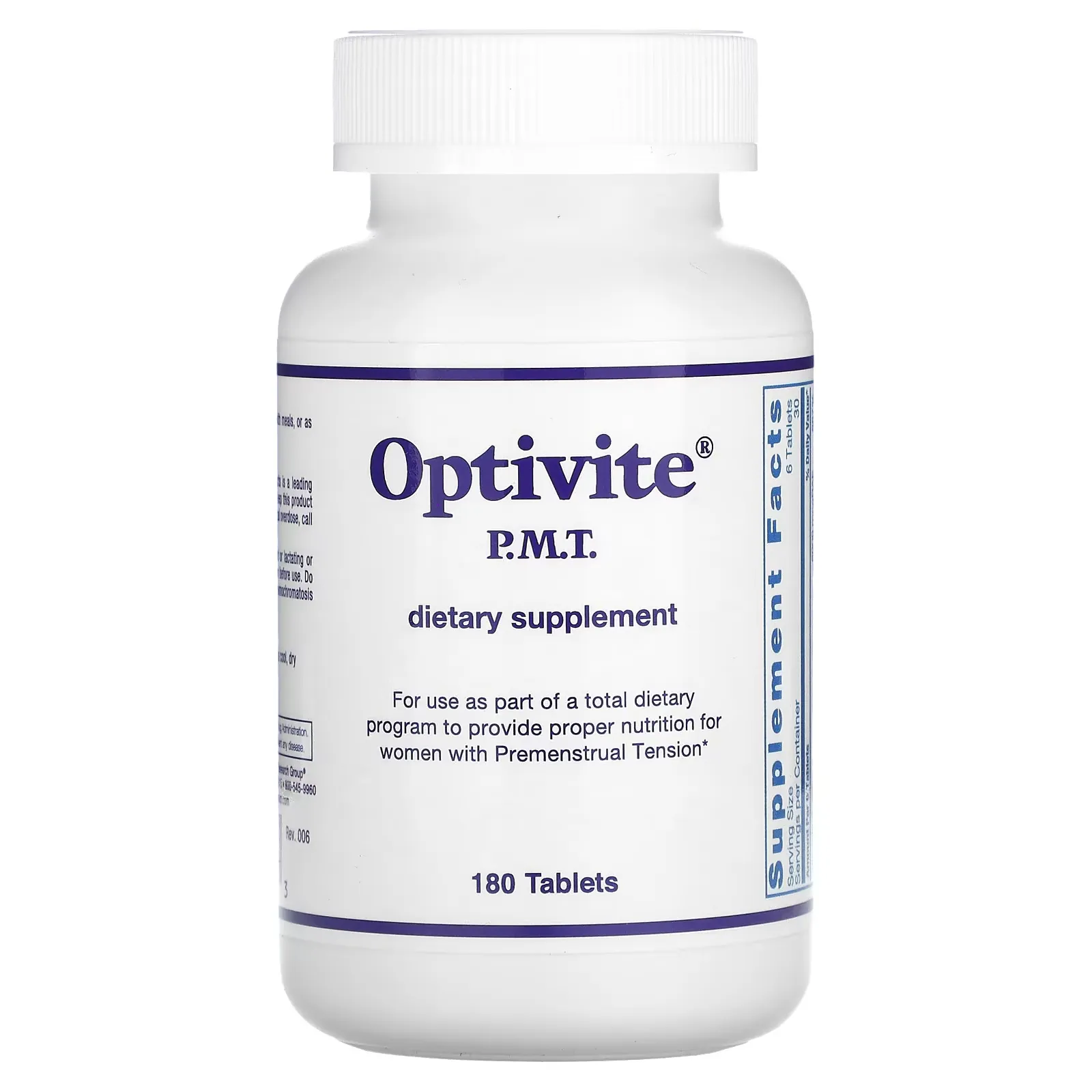 Optivite P.M.T., 180 Tablets