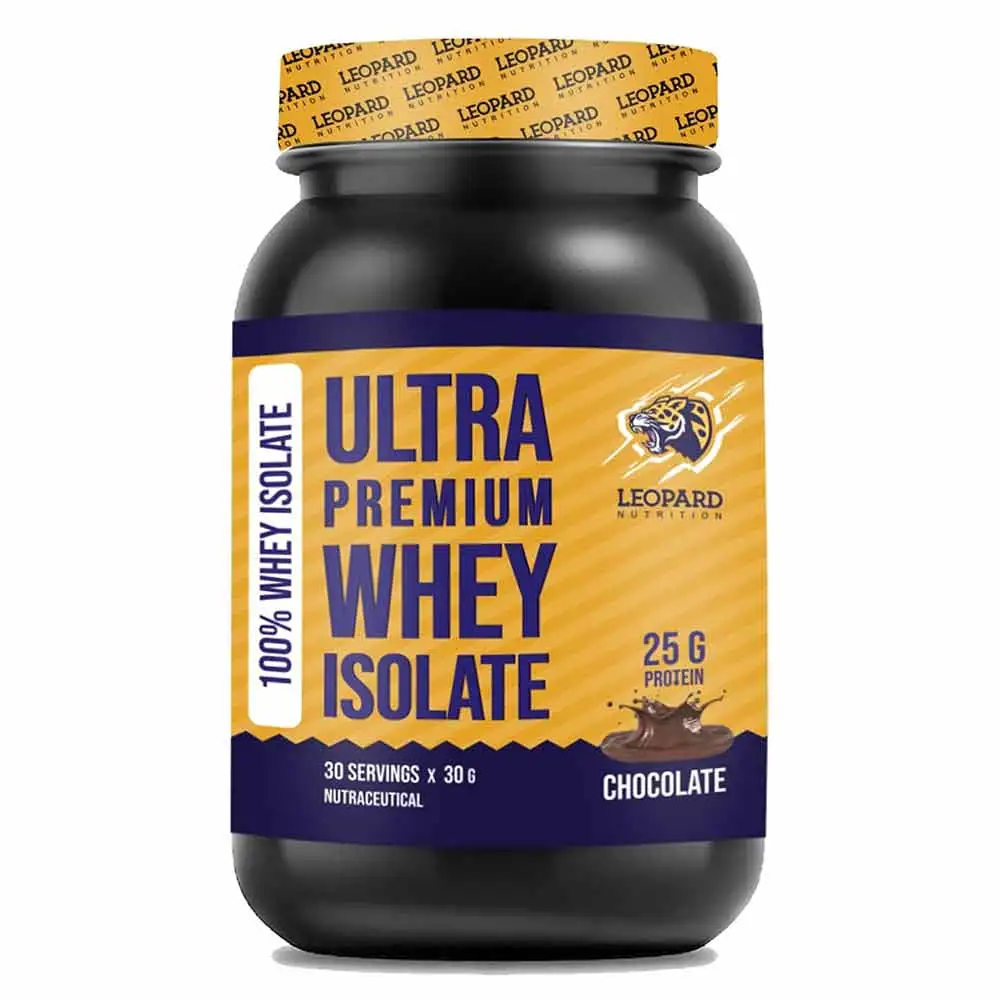 Leopard Nutrition Ultra Premium Whey Isolate,  1.98 lb  Chocolate