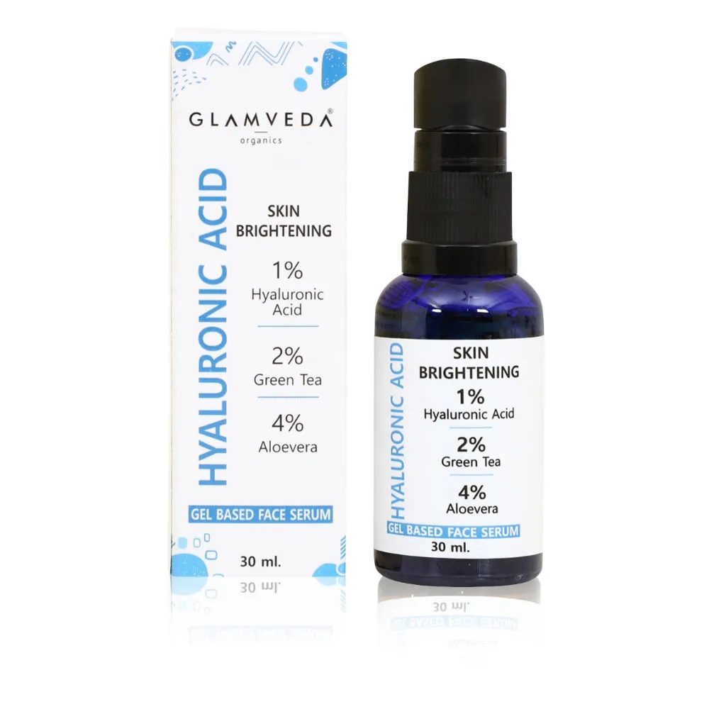 Glamveda Skin Brightening Serum with Hyaluronic Acid