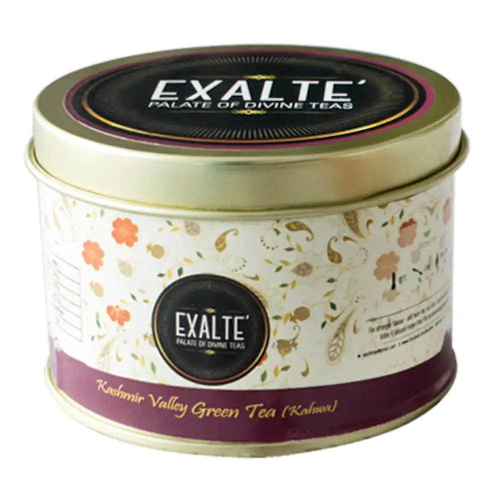 Exalte Kashmir Valley Green Tea,  25 g  Natural