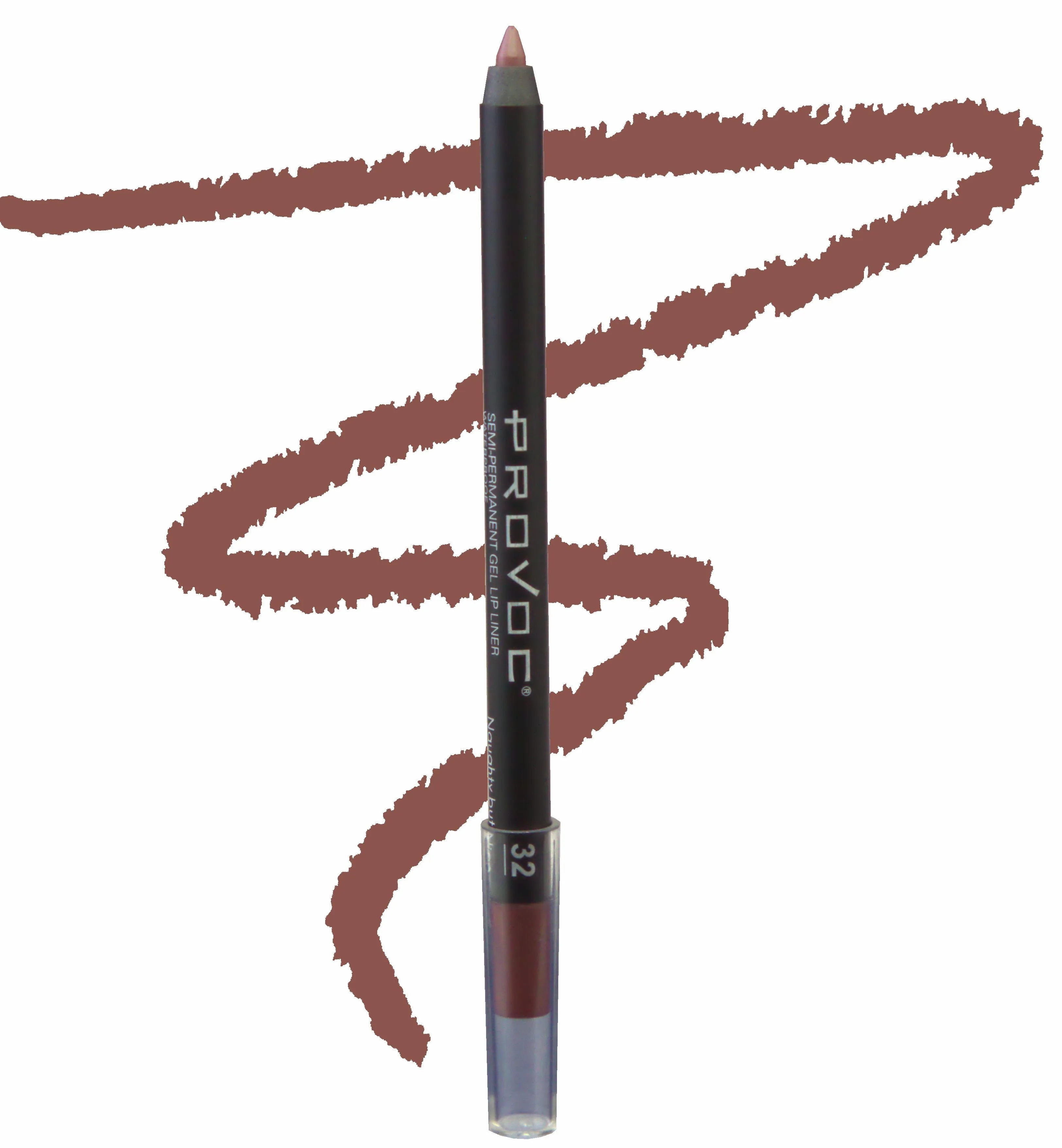 Provoc Semi-Permanent Gel Lip Liner Filler - 32 Naughty but Nice