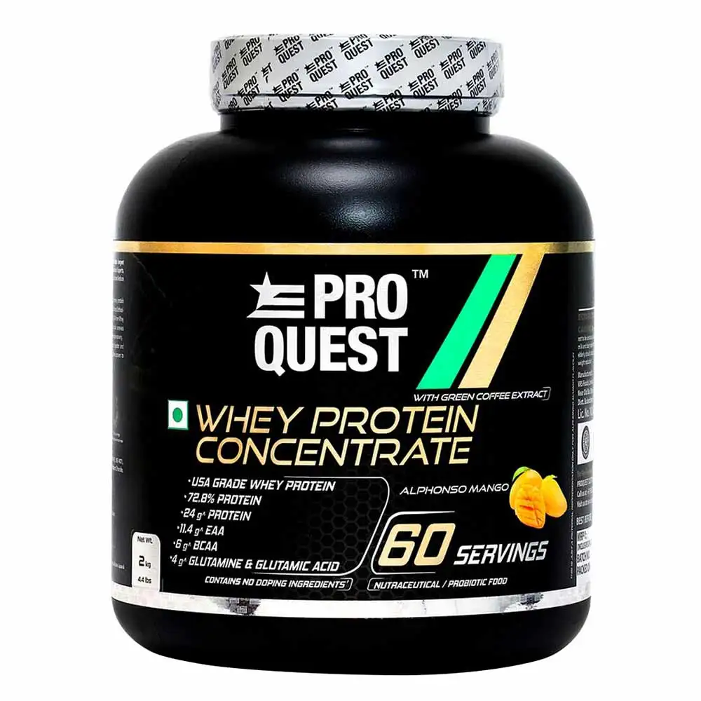 Proquest Whey Protein Concentrate,  4.4 lb  Alphonso Mango