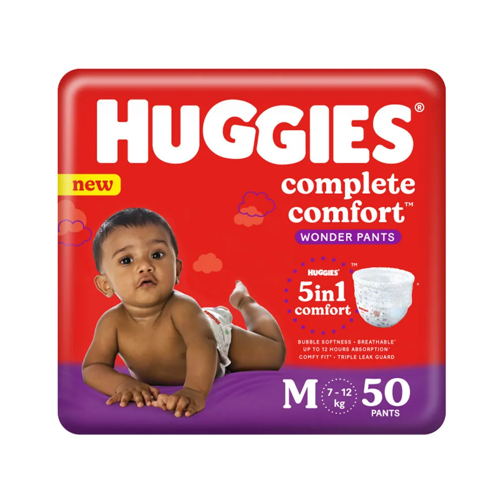 Huggies Wonder Pants - Medium Size Diapers (7 - 12 Kg)