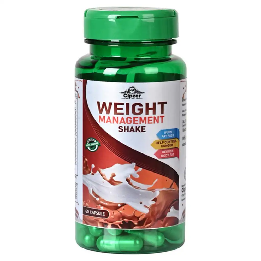 Cipzer Weight Management Shake,  60 capsules  Unflavoured