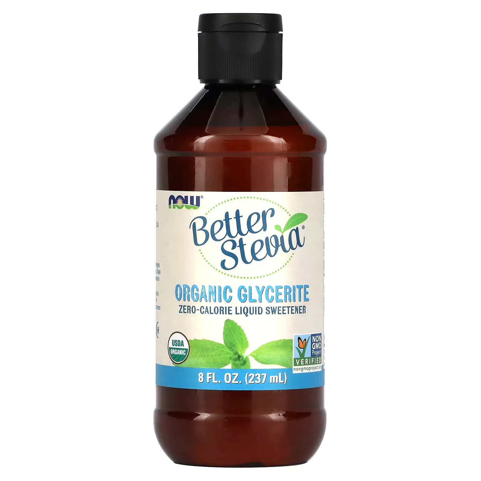 Better Stevia,  Zero-Calorie Liquid Sweetener, Organic Glycerite, 8 fl oz (237 ml)