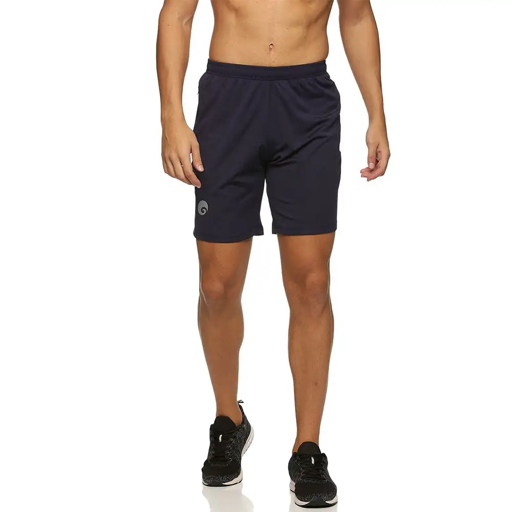 Omtex Elite Casual Sports Shorts for Men,  XL  Navy Blue