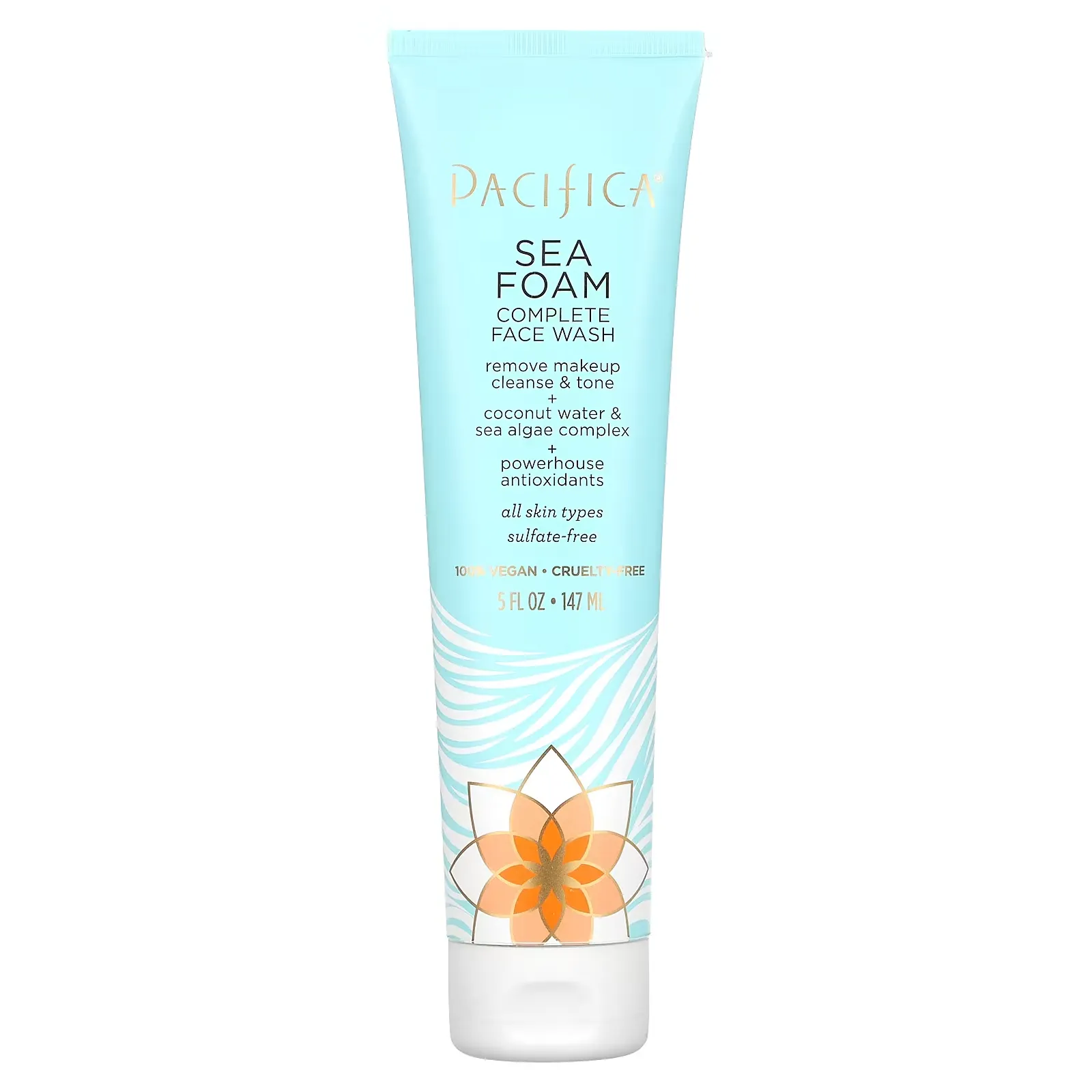 Complete Face Wash, Sea Foam, 5 fl oz (147 ml)