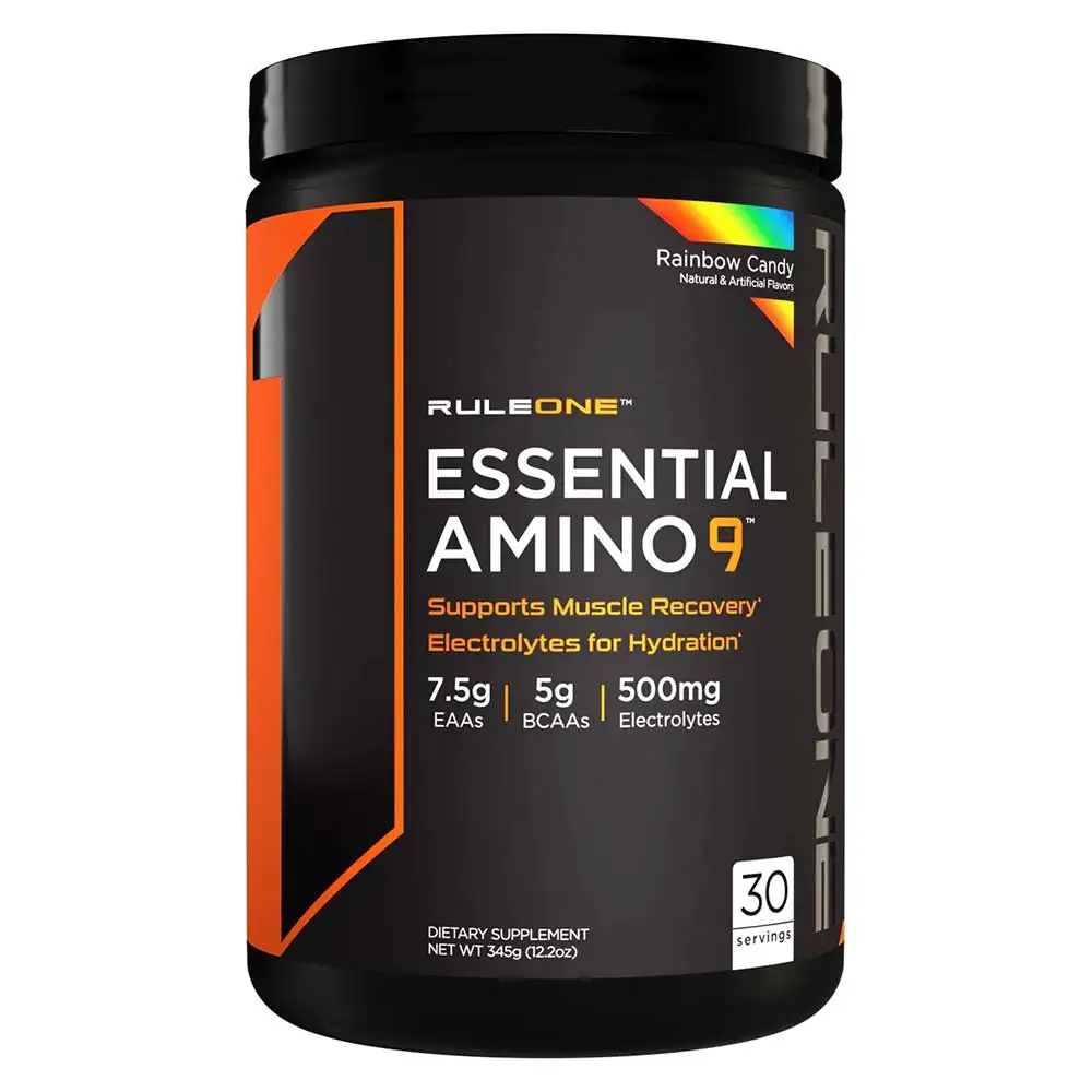 Rule One Essential Amino9,  0.76 lb  30 Servings  Rainbow Candy