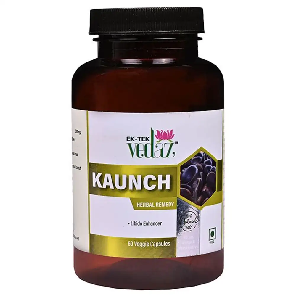 Ek-Tek Vedaz Kaunch,  60 veggie capsule(s)