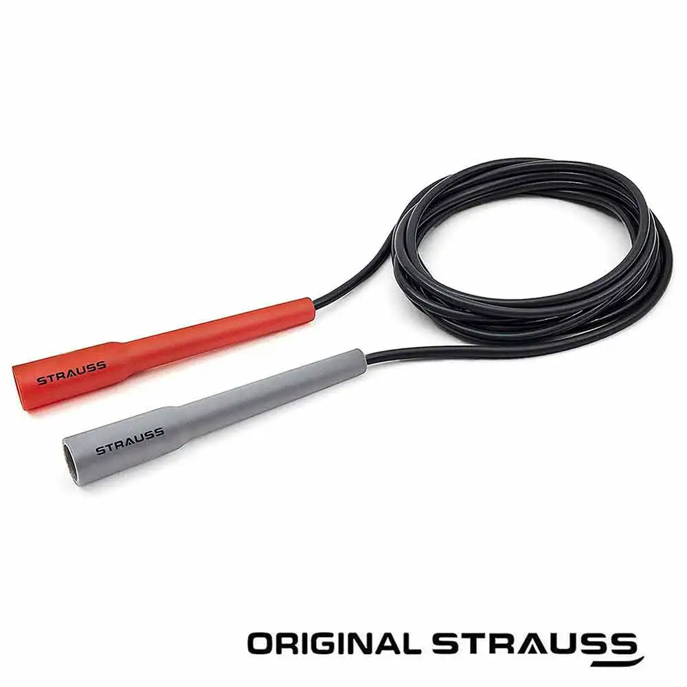 Strauss Skipping Rope,  Grey/Orange  Free Size