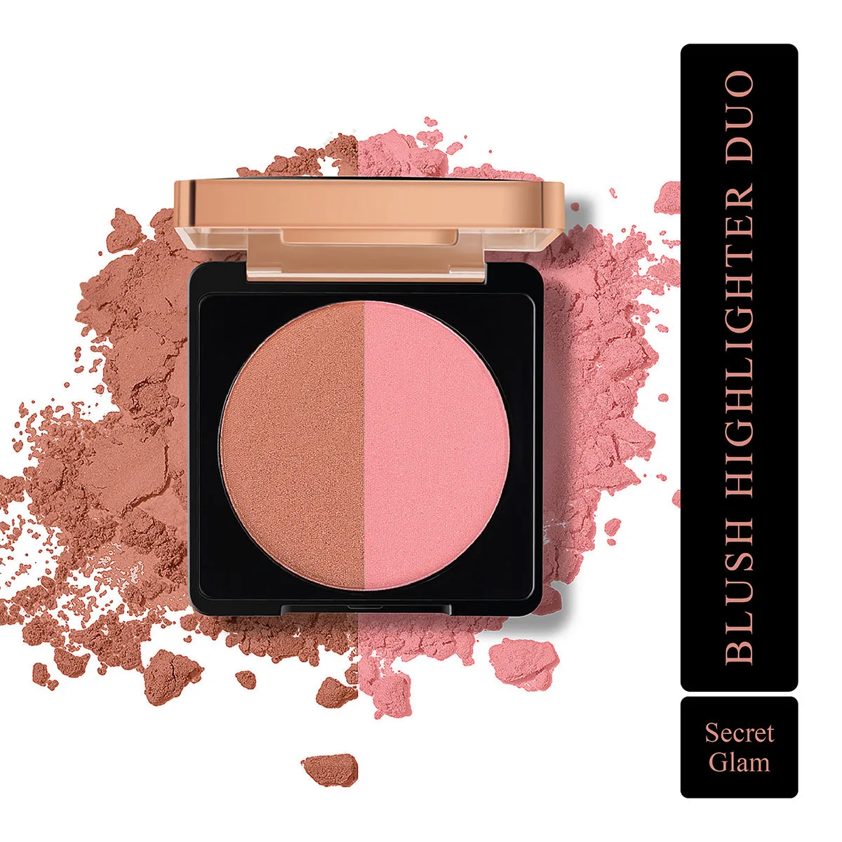 MyGlamm Manish Malhotra Beauty Blush Highlighter Duo - Secret Glam