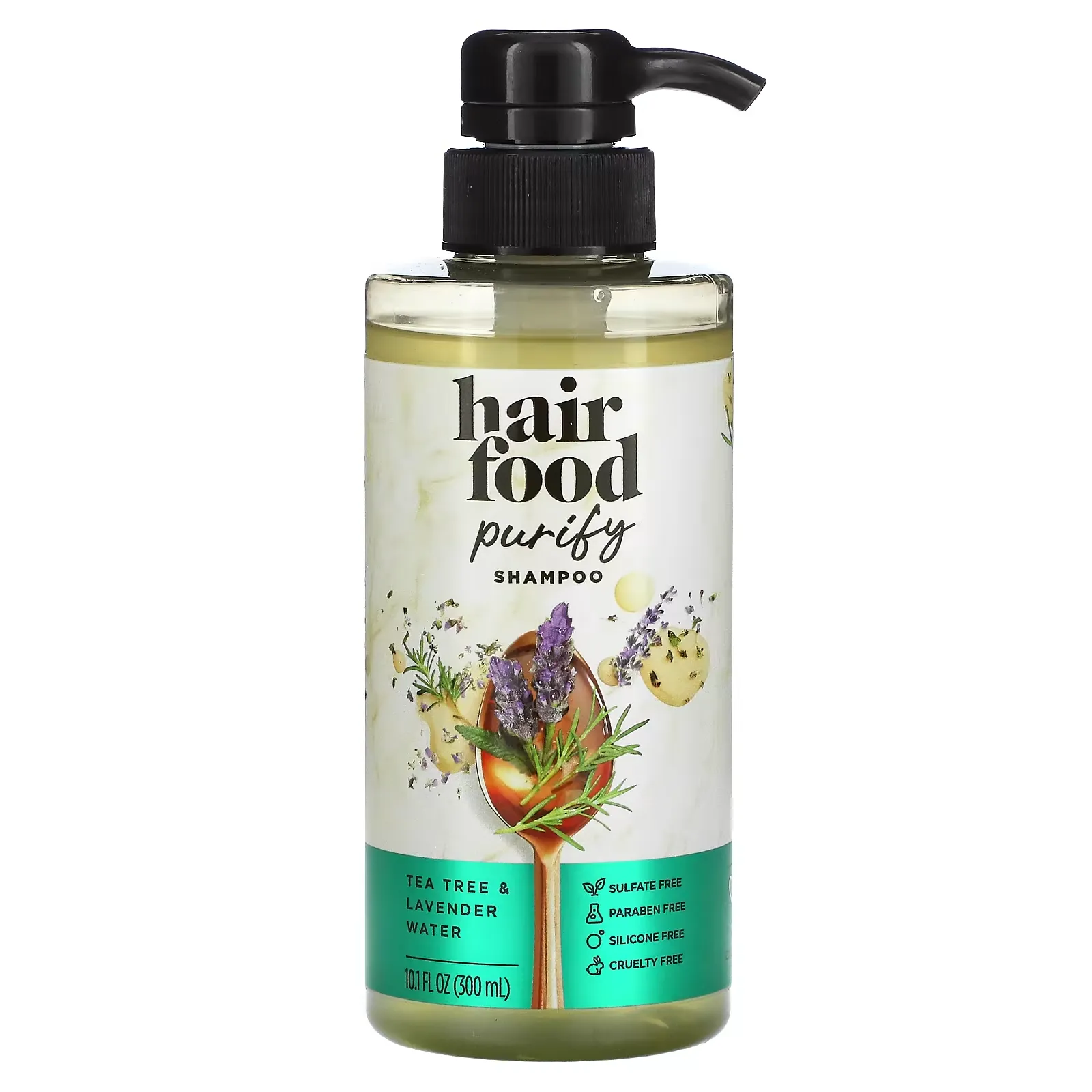 Purify Shampoo, Tea Tree & Lavender Water, 10.1 fl oz (300 ml)