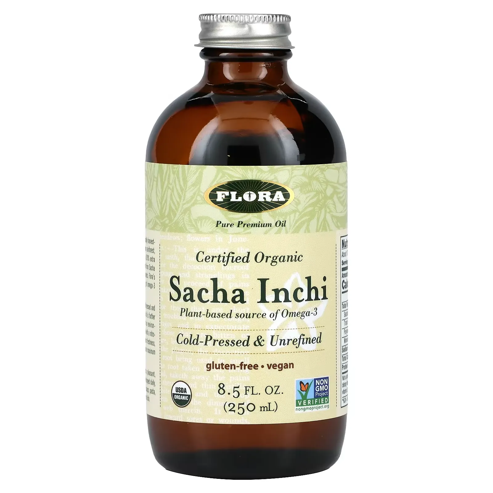 Certified Organic Sacha Inchi, 8.5 fl oz (250 ml)