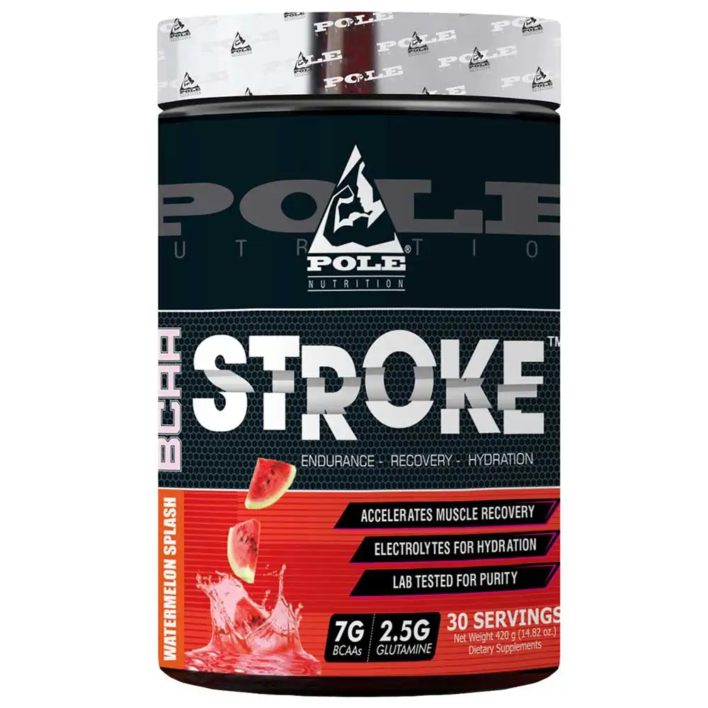 Pole Nutrition BCAA Stroke,  0.93 lb  30 Servings  Watermelon Splash