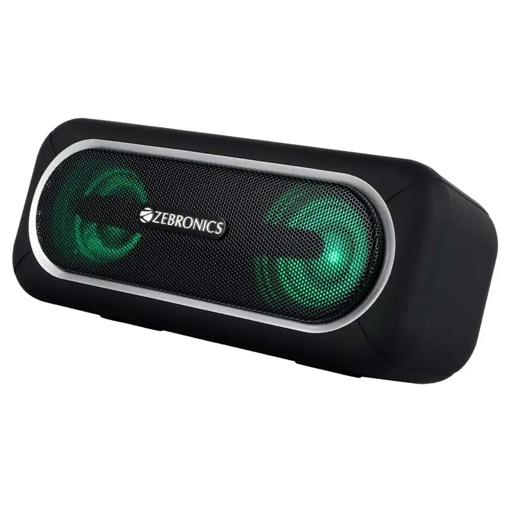 Zebronics Zeb-Delight 20 Bluetooth v5.0 Portable Speaker,  Black