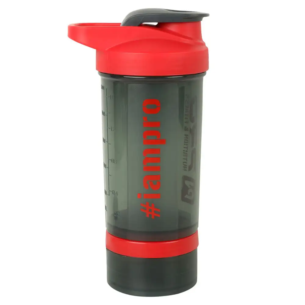 Pro Nutrition & Fitness Shaker,  Red  500 ml