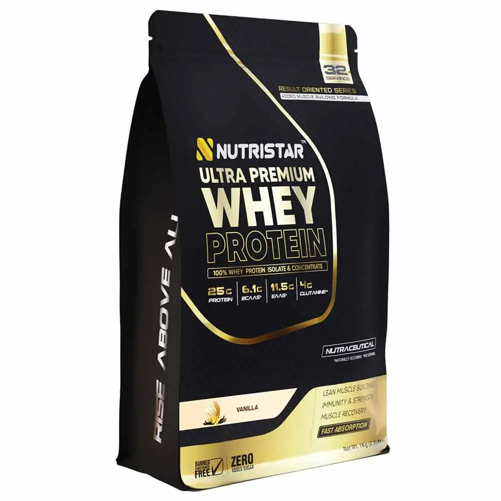 Nutristar Ultra Premium Whey Protein,  2.2 lb  Vanilla