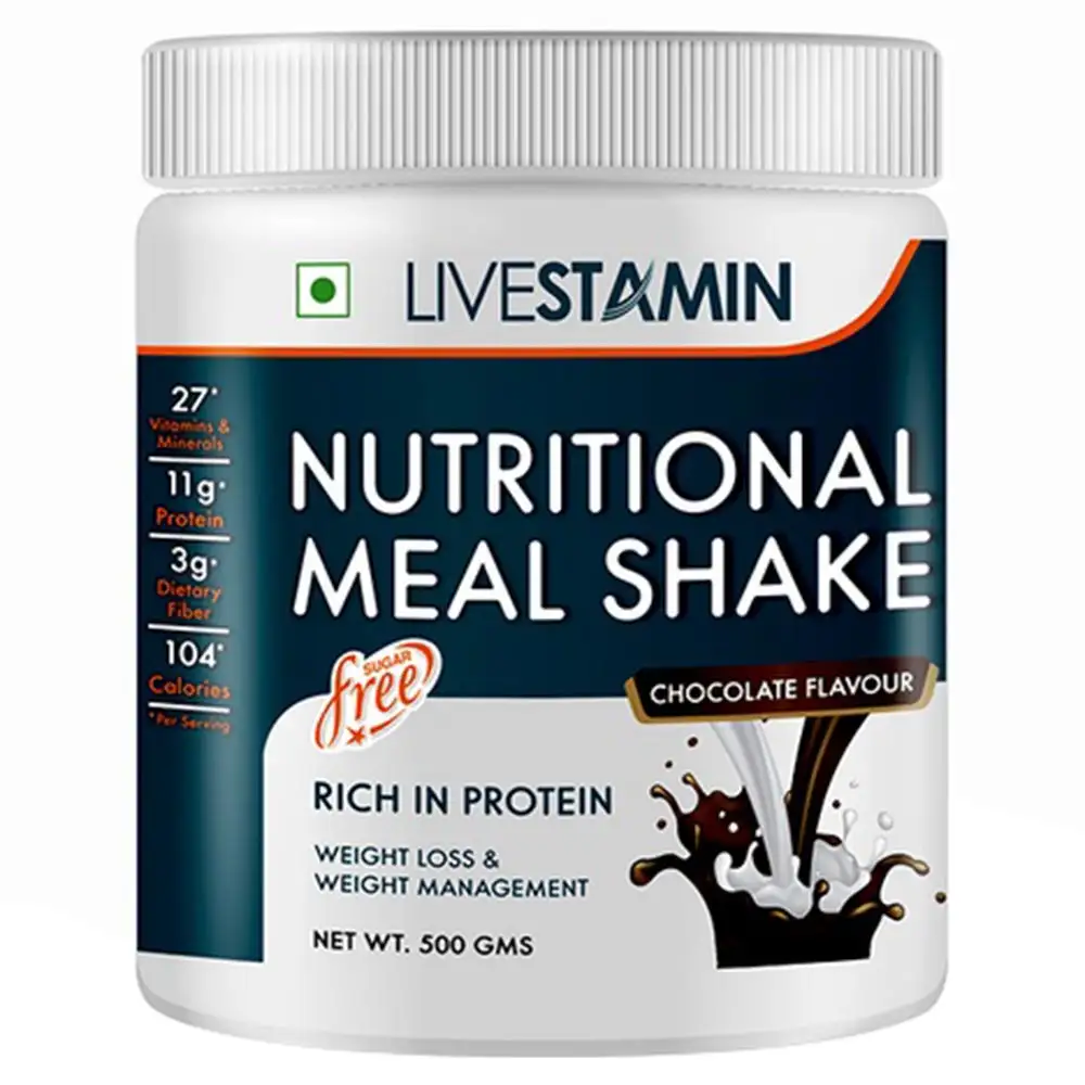 Livestamin Nutritional Meal Shake,  1.1 lb  Chocolate