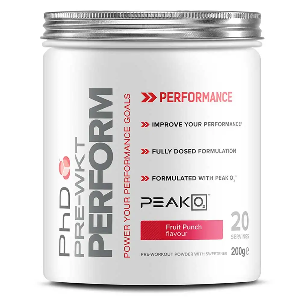 PhD Preworkout Perform,  0.44 lb  Fruit Punch