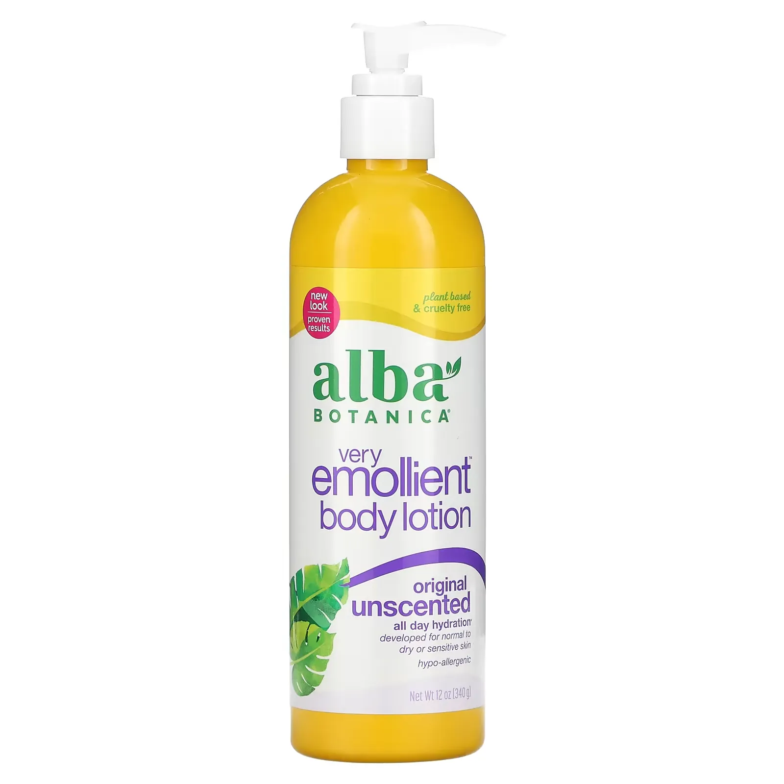 Very Emollient Body Lotion, Original, Unscented, 12 oz (340 g)