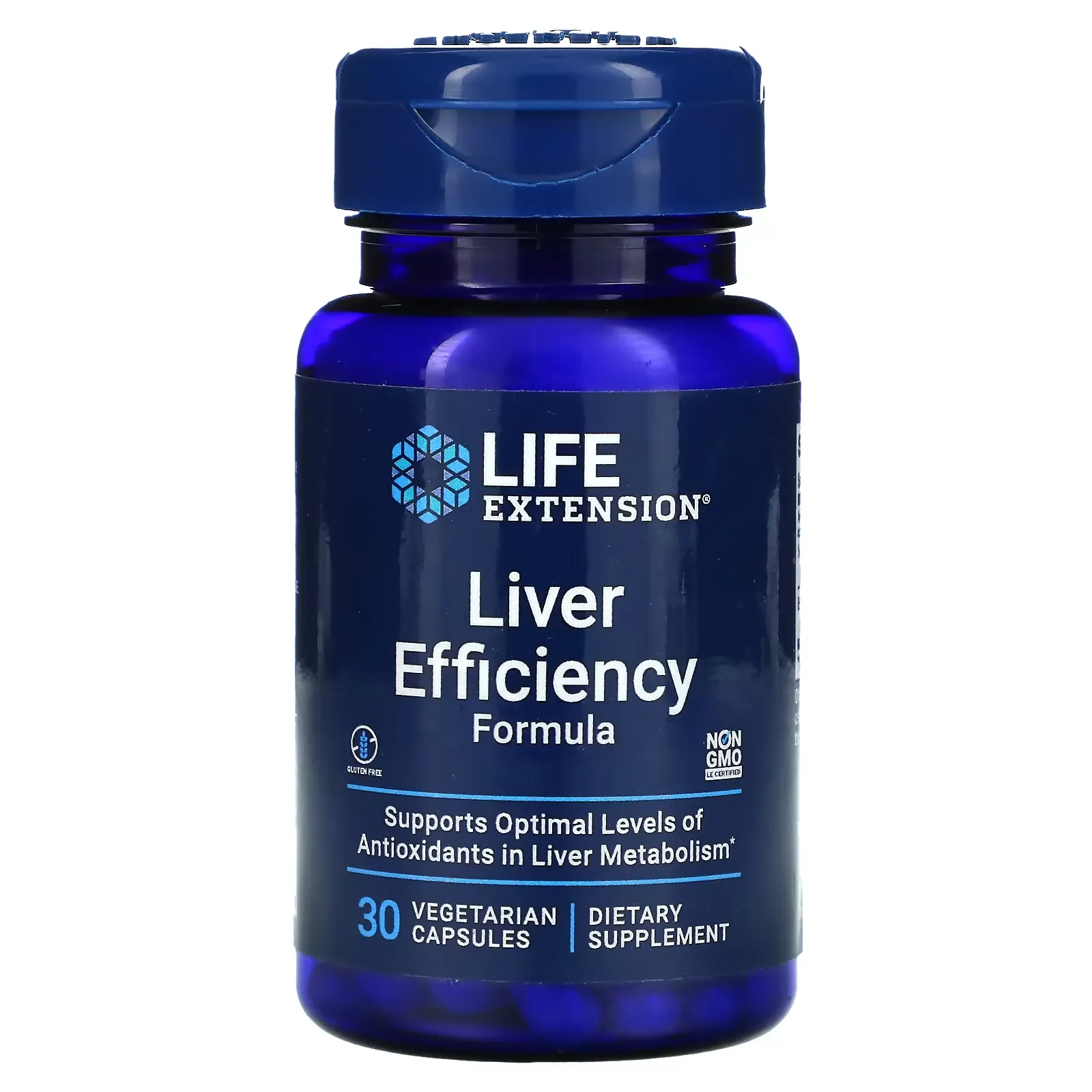 Liver Efficiency Formula, 30 Vegetarian Capsules