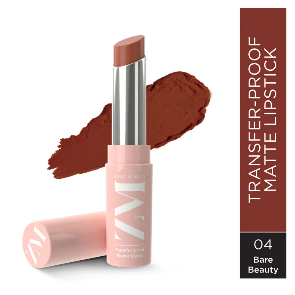 ZM Zayn & Myza Transfer Proof Power Matte Lipstick