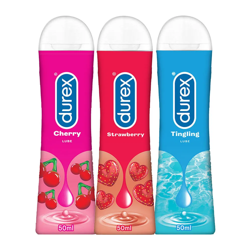 Durex Cherry + Strawberry + Tingling Lubricant Gel For Men & Women