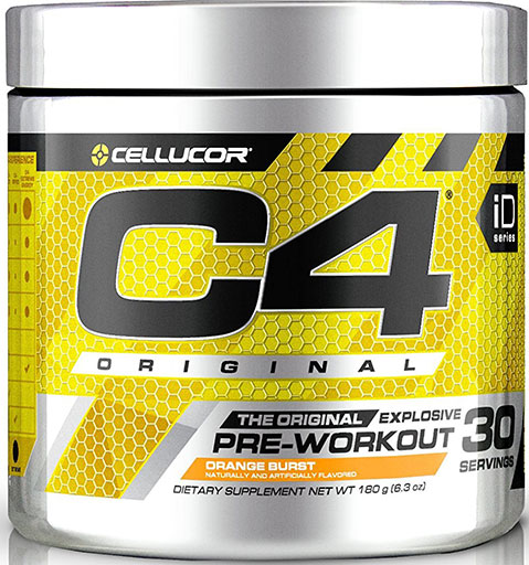 C4 - Orange Burst - 30 Servings