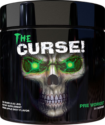 The Curse Pre Workout - Green Apple Envy - 250 Grams