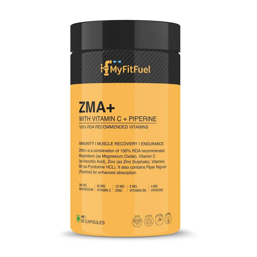 MyFitFuel Zma+ With Vitamin C & Piperine