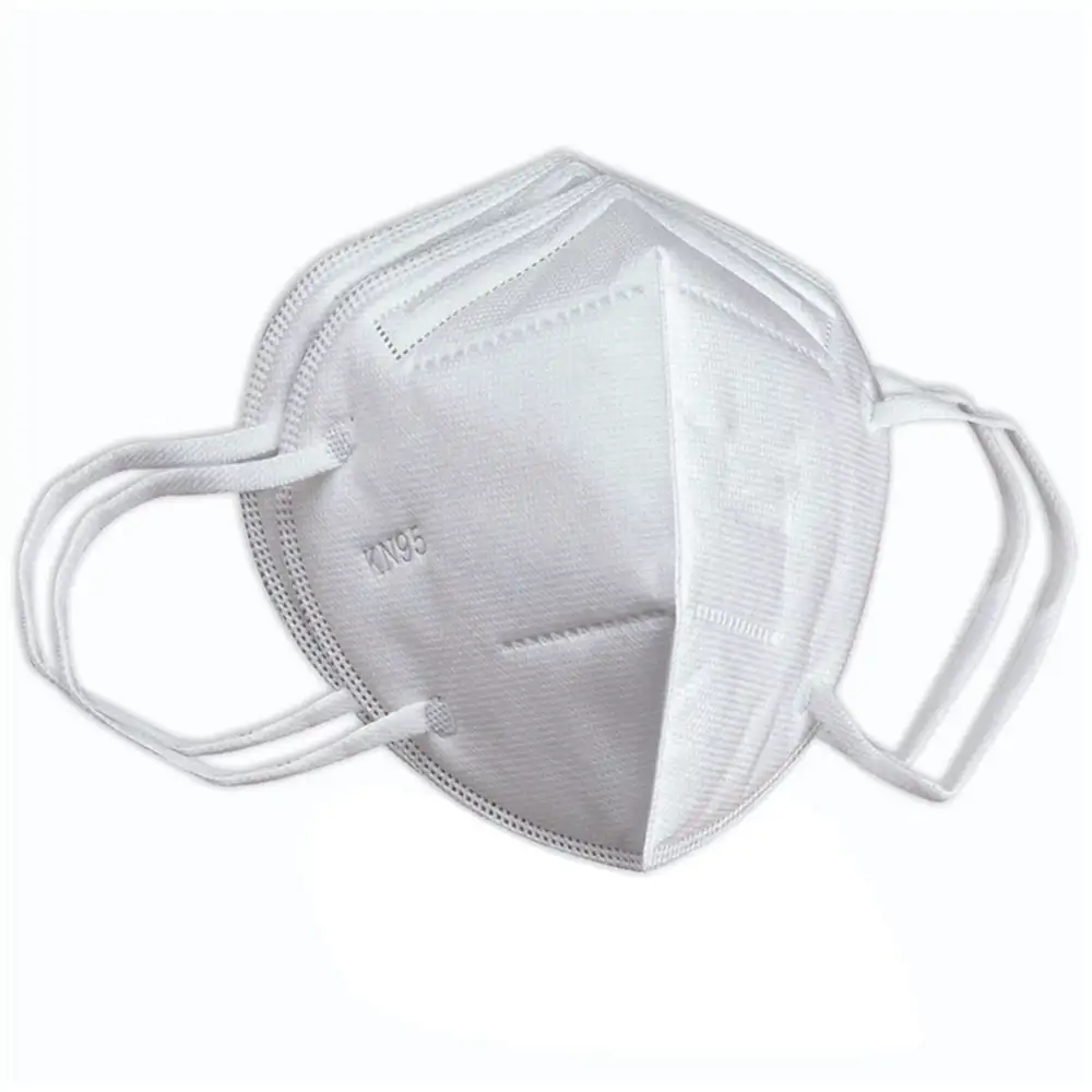 NutraFirst KN95 Anti-Pollution Filter Mask,  White (Pack of 2)