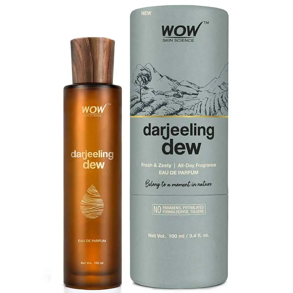 WOW Skin Science Eau De Parfum,  100 ml  Darjeeling Dew