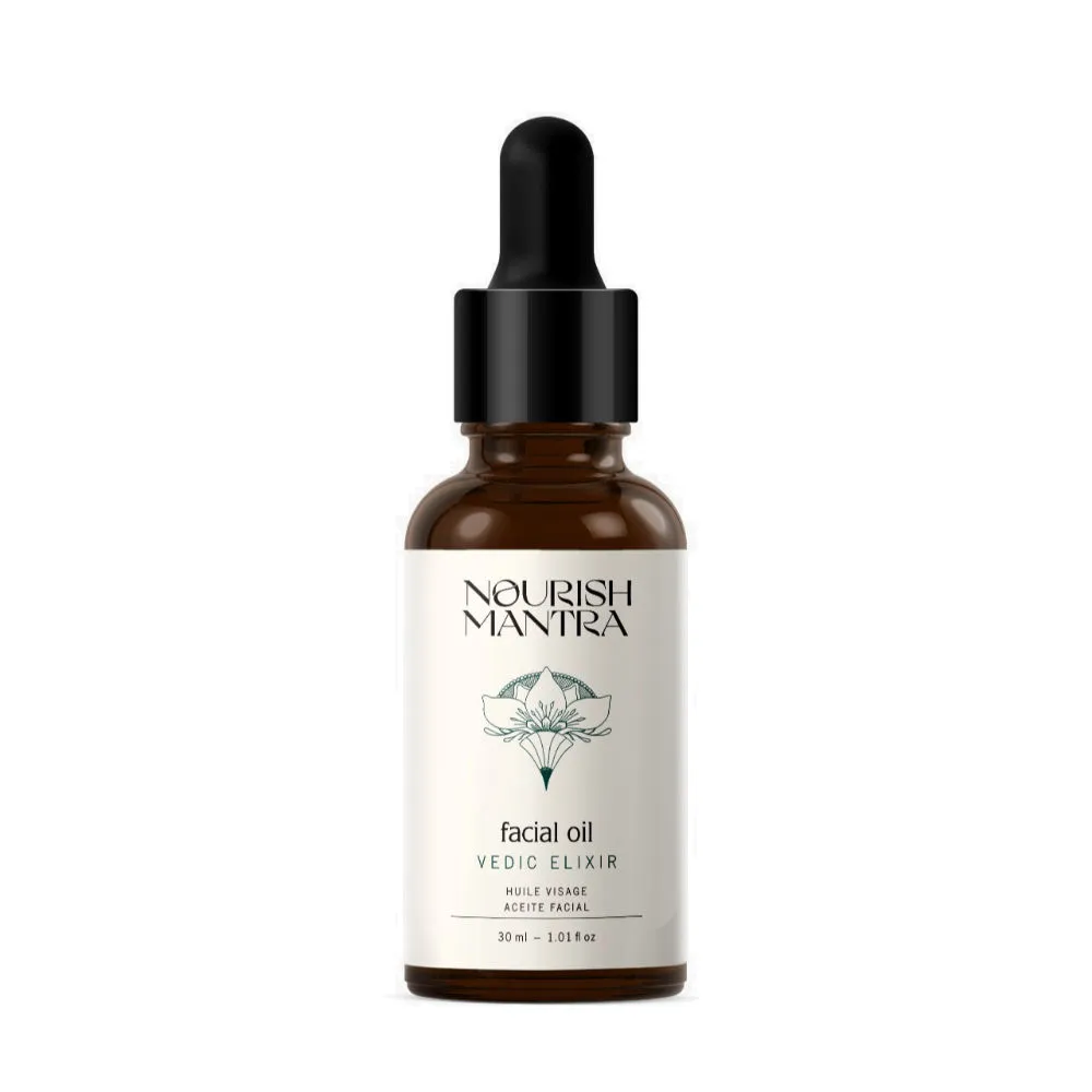 Nourish Mantra Vedic Elixir 8-In-1 Rejuvinating Facial Oil