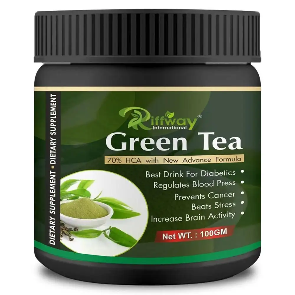 Riffway Green Tea Powder,  100 g  Unflavoured