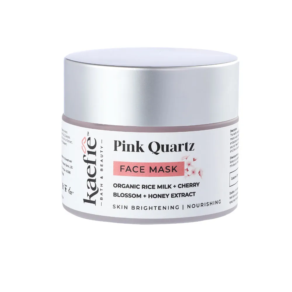 Kaefie Pink Quartz Face Mask