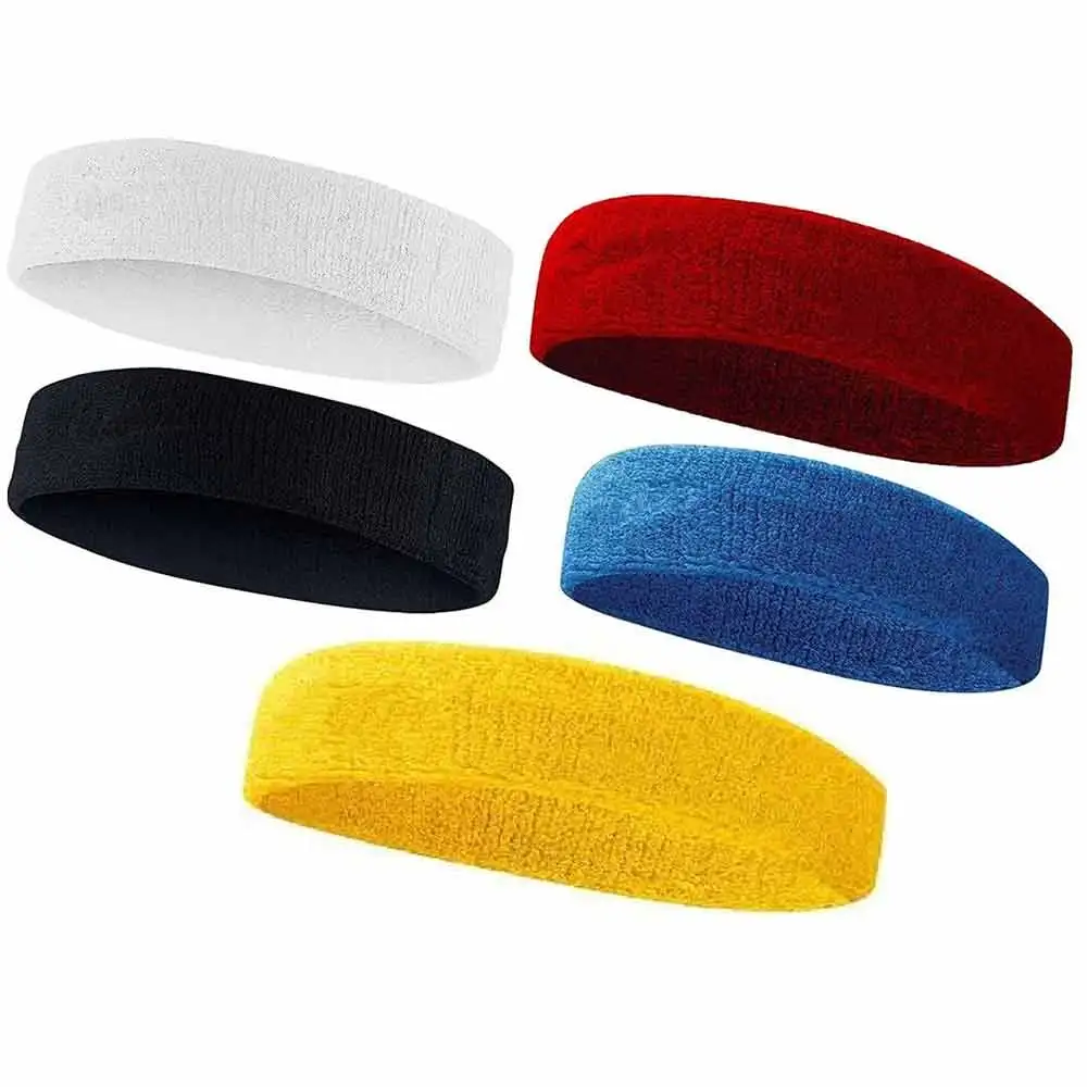 Love4ride All Sports Sweatband (Pack of 5),  Multicolor  Free Size