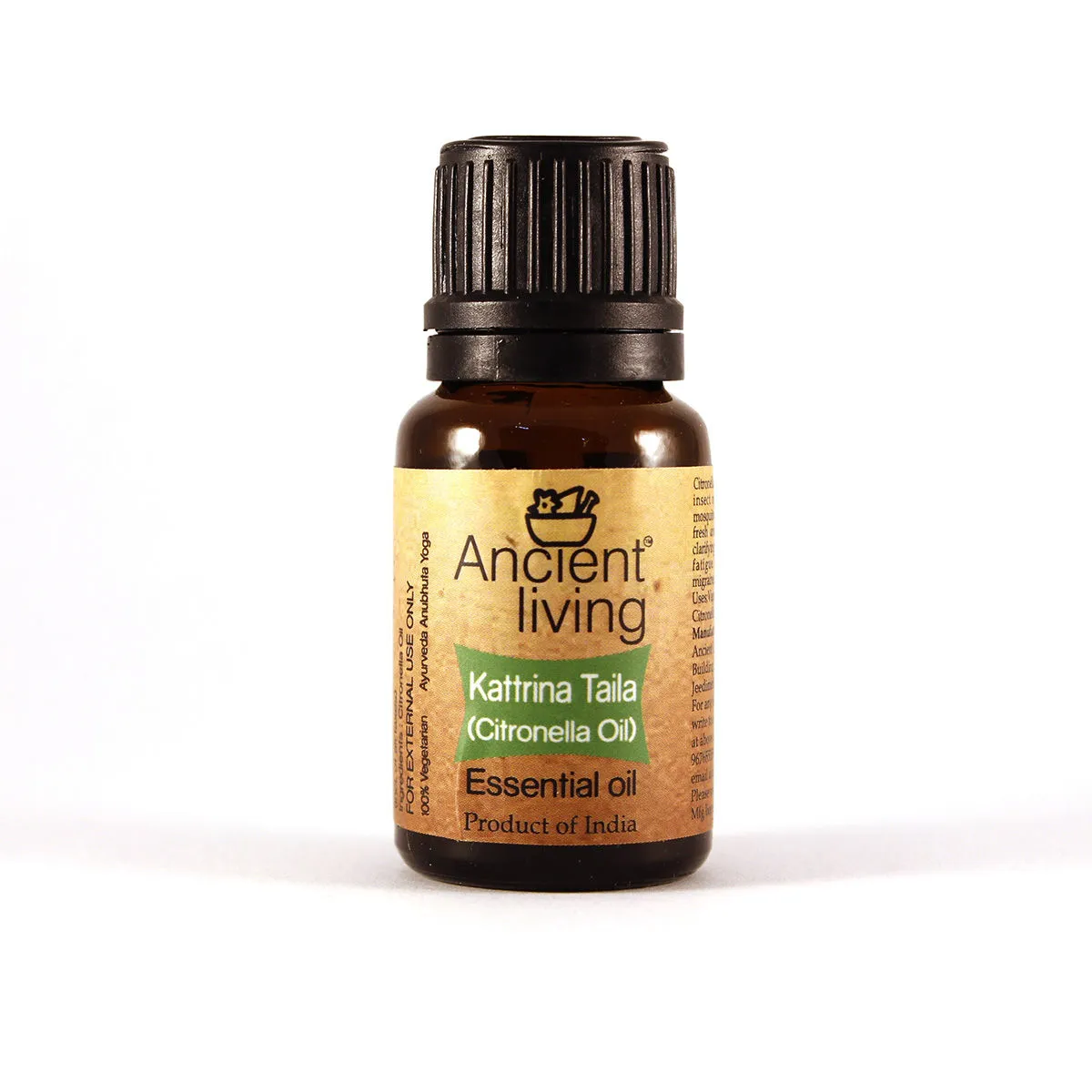 Ancient Living Kattrina Taila Citronella Essential Oil