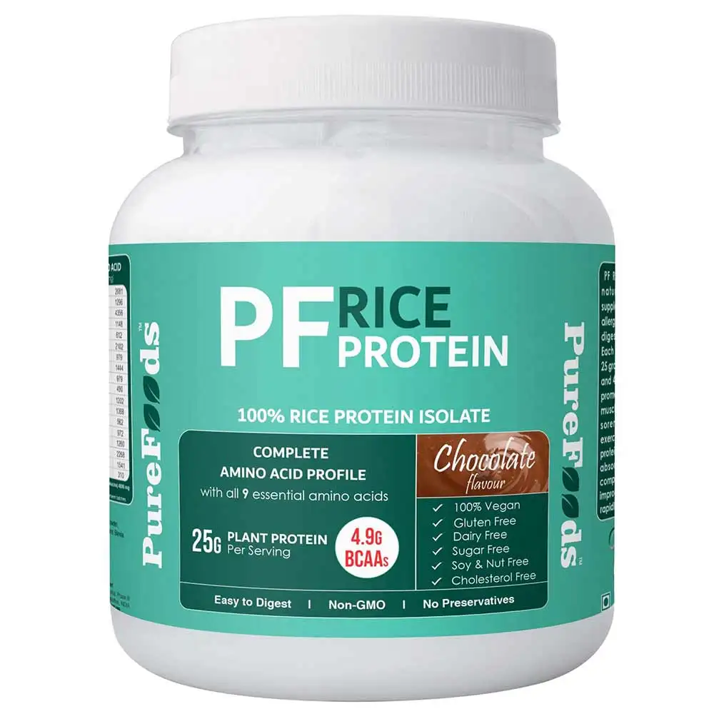 PureFoods PF Rice Protein,  1.76 lb  Chocolate