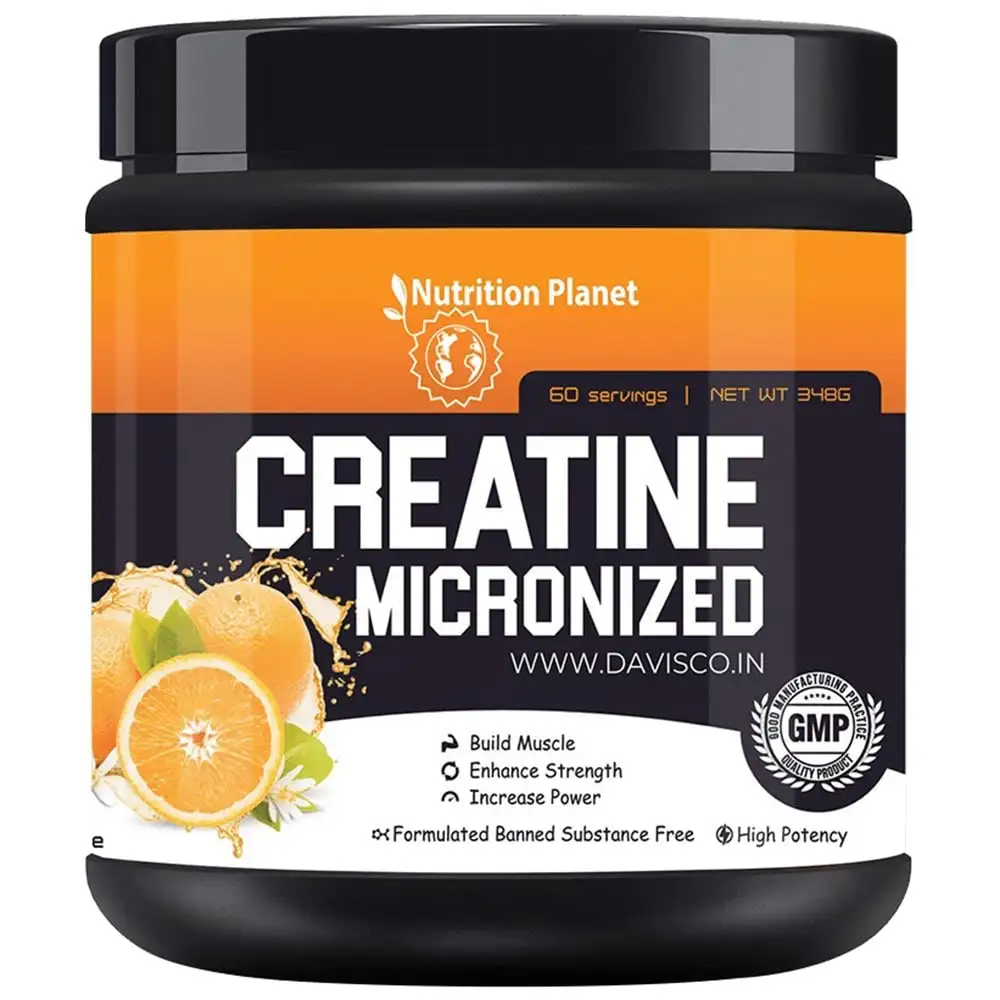 Nutrition Planet Creatine Micronized,  Orange  0.76 lb