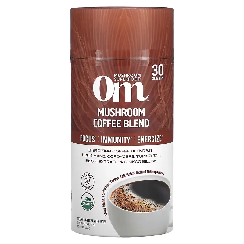 Mushroom Coffee Blend, 6.24 oz (177 g)